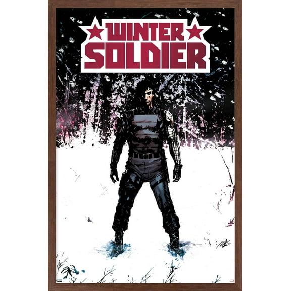 Marvel Comics - Winter Soldier - Winter Soldier #1 Wall Poster, 14.725" x 22.375", Framed