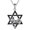 star of david cat necklace, variant on Celtic Cat Necklace/Cat Urn Necklace for Women Sterling Silver Triquetra Celtic Trinity Knot Necklace Halloween Jewelry