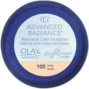 Cover Girl: 105 Ivory Advanced Radiance Restorative Cream Foundation Foundation, 28 ml