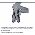 thumbnail image 4 of Car Clip Pliers & Trim Removal Tool, Spring-Loaded Fastener Rivet Remover for Auto Door Panels, Interior & Exterior Trim, Mechanic, Damage-Free Disassembly (3 pcs), 4 of 7