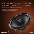 thumbnail image 4 of Altavoces para coche Pioneer TS-D65F, 2 vías, rango completo, 6.5 pulgadas, 4 of 6