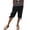 Black, variant on MDUKONU Women's Summer Beach Linen Shorts Resistant Straight Leg with Pockets Green S