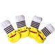 thumbnail image 1 of Calcetines de invierno para mascotas, medias cálidas de punto para perros y gatos pequeños, antideslizantes, botines protectores de pata gruesa para Chihuahua, accesorios para mascotas, 4 Uds., 1 of 4