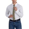 thumbnail image 4 of Men's Ties, Excavator at work Satin Ties for Men, Mens Formal Neck Ties for Business Weeding Gift, 4 of 5