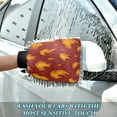thumbnail image 6 of Microfiber Car Wash Gloves With Chenille & Polyester Terry Scratch-Free Cleaning Elastic Cuffs Spark, 6 of 8