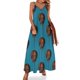 thumbnail image 1 of Vestido sin mangas con diseño de cangrejo herradura, ropa de mujer, verano , vestidos de manga larga, 1 of 7