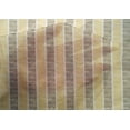thumbnail image 4 of oneOone Cotton Silk Fabric Stripe Block Printed Fabric 1 Yard 42 Inch Wide, 4 of 4
