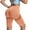 005 Orange, variant on Women High Waist Workout Booty Yoga Shorts Workout Gym Smile Contour Seamless Leggings