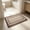 D, variant on HAJAGP Brown Durable Entryway Mat for Summer Home Decor Non-Slip