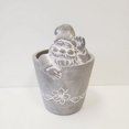 thumbnail image 1 of 6" H X 4" W Cement Gnome With Hand Up Planter, 1 of 1