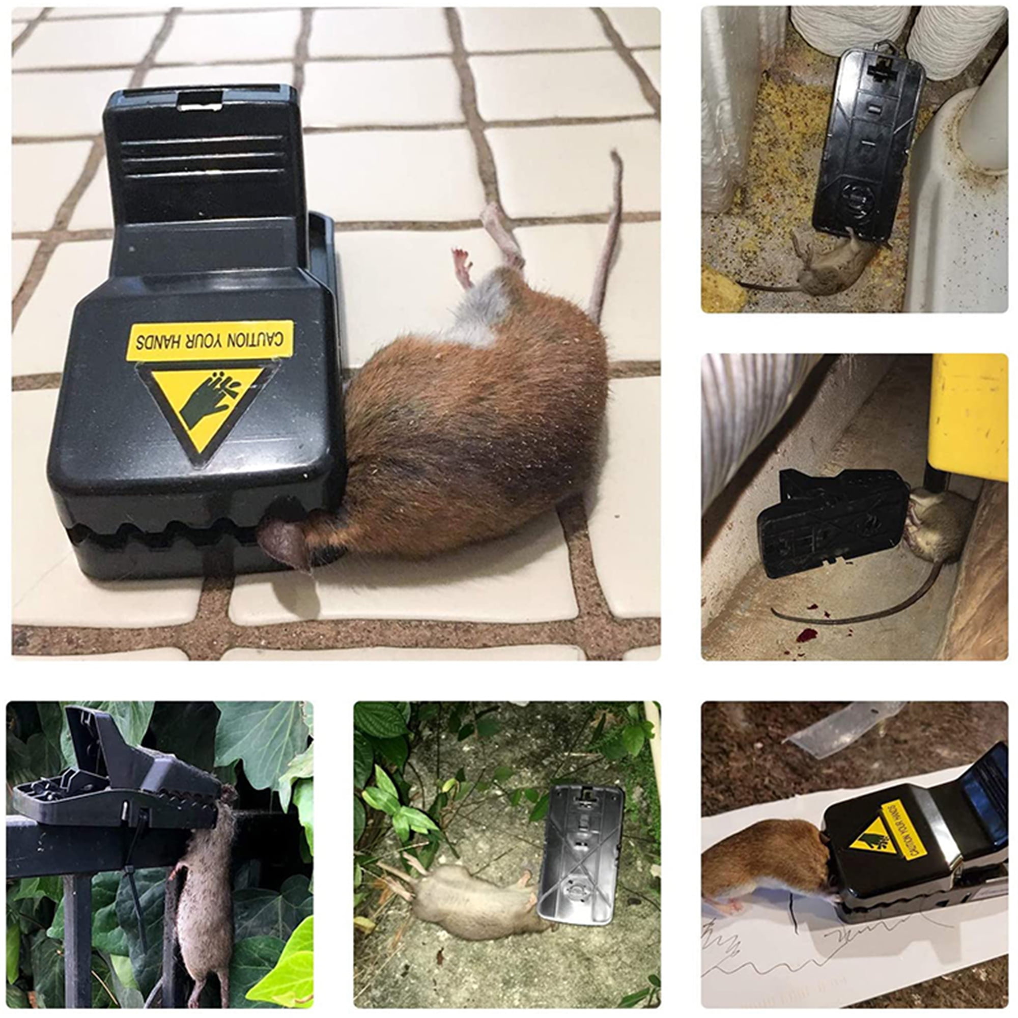 Dayplus Reusable Mouse Traps Rat Trap Rodent Snap Trap Mice Trap