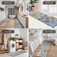 thumbnail image 5 of Multicolor Ethnic Geometric Patchwork Pattern Kitchen Rugs Sets Of 3,Kitchen Runner Rugs Non Skid Washable,Decorative Kitchen Floor Mats for Kitchen,Sink,Laundry,17"x30"+ 17"x47" + 17"x59", 5 of 6