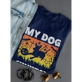 thumbnail image 3 of My Dog Hunts Zombies T-Shirt Women -Image by Shutterstock, Female Medium, 3 of 4