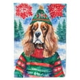 thumbnail image 2 of Basset Hound Christmas Garden Flag 11.25 in x 15.5 in, 2 of 2