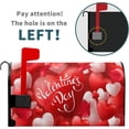 thumbnail image 2 of Valentine''s Day Mailbox Covers Magnetic Standard Size 18" X 21",Red and Pink Loving Heart Mailbox Wraps Post Letter Box Cover for Holiday Garden Yard Decor, 2 of 6