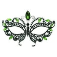 thumbnail image 3 of (Lot de 2) Rinsvye Femmes Luxe Strass Élégant Halloween S Papillon Design Bal Masqué Masque Facial Led Fête Bandeau pour les Yeux Accessoires pour le Visage, 3 of 7
