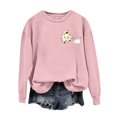 thumbnail image 1 of Wyzesi Chandails en Molleton pour Femmes Sweat à Capuche Graphique Tendance Pullovers Chandails en Molleton pour Femmes Automne Visage de Citrouille Tee Léger Pull Tops Imprimé Rétro Chandail en Molleton, 1 of 4