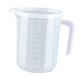 thumbnail image 1 of Taza medidora para hornear, utensilios de cocina fáciles de verter para restaurantes y multifuncionales. 1000ml, 1 of 9