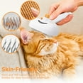 thumbnail image 6 of Pet Steam Brush for Dog & Cat - 3-in-1 Steam Grooming Slicker Brush & Undercoat Rake for Shedding - Self Cleaning Spray Comb with Mist for Long & Short Haired Pets - Includes Waterless Shampoo, 6 of 13