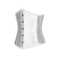 thumbnail image 4 of LELINTA Woman's Underbust Corset Plus Size Sexy Satin Cupless Underbust Corset Waist Training Corsets Corselet Top + G-Srting, 4 of 4
