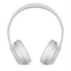 Restored Beats by Dr. Dre Solo3 Wireless Matte Silver On Ear Headphones MR3TLL/A (Refurbished)