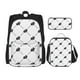 thumbnail image 1 of Balery Black Rabbit Mochila Escolar 3 en 1 para Niños - Mochila Resistente con Lonchera Térmica y Estuche - Mochila Escolar para Niños y Niñas, 1 of 7