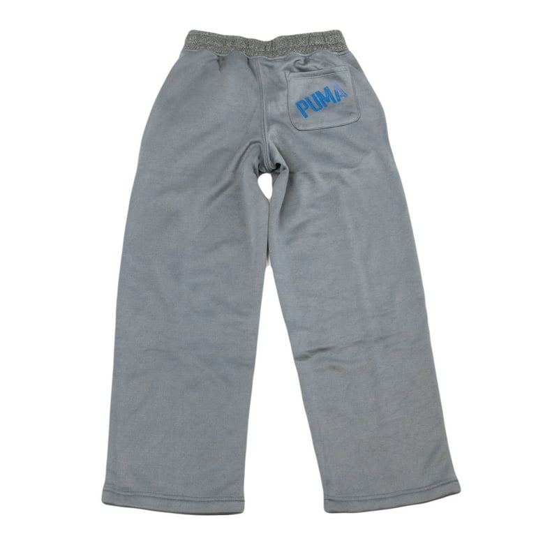 Puma Kids Boy's Drawstring Active Pants Large (14/16) Smoke