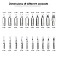 thumbnail image 4 of 22pcs/set Speed Out Screw Extractor Drill Bits Tool Set Broken Damaged Bolt Remover Guide Set Broken Easy Out Fastener Kit, 4 of 12