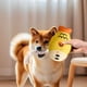 thumbnail image 4 of Juguete masticable para perros con forma de carpa cabezona realista, que produce un sonido Rkxzt, 4 of 8