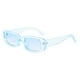 thumbnail image 1 of BUTABY Gafas de sol rectangulares para mujer, gafas de conducción retro de los años 90, marco cuadrado estrecho, protección UV400, 1 of 6