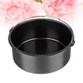 thumbnail image 2 of 1PC Air Fryer Accessories Baking Cake Basket Pizza Pan Grill Pot Kitchen Tool Kitchen Gadget for Home (6 Inch), 2 of 8