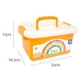 thumbnail image 1 of yeacher WQ9177-4 Ensemble de Cuisine de Jeu pour Enfants avec 38 Pcs d'Accessoires, Étui de Rangement et Outils de Cuisson Réalistes pour Garçons et Filles de 3+, 1 of 3