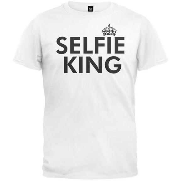Old Glory Mens SELFIE King Short Sleeve Graphic T Shirt