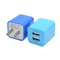 thumbnail image 4 of Cargador de teléfono móvil de 1 A con puerto dual, 2 USB, 5 V, 2 adaptadores de viaje USB, 4 of 4