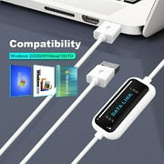High Speed Laptop USB to USB PC Data File Transfer Cable Link Direct Copy Cable