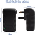 thumbnail image 2 of 48v 0.5A POE Injector Adapter Power Supply UK Wall Plug Power over Ethernet for 48V POE Device, 2 of 5