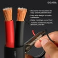 thumbnail image 2 of GEARit 12 AWG Speaker Wire, Copper Clad Aluminum Direct Burial Outdoor Speaker Cable, Black, 200 ft,, 2 of 7