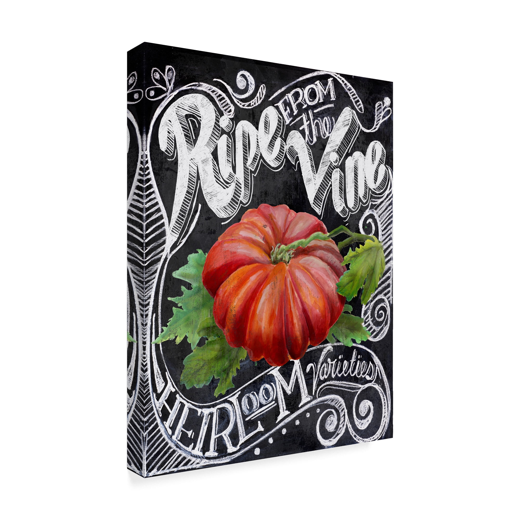 Trademark Fine Art 'Chalkboard Tomato' Canvas Art by Art Licensing Studio