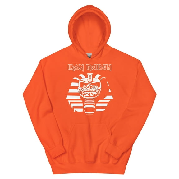 Iron Maiden Orange Powerslave Hoodie