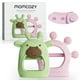 thumbnail image 1 of Mordedores de Silicona Momcozy 2pzs para Bebés 0 a 12 Meses Alivio de la Dentición Rosa y Verde, 1 of 5