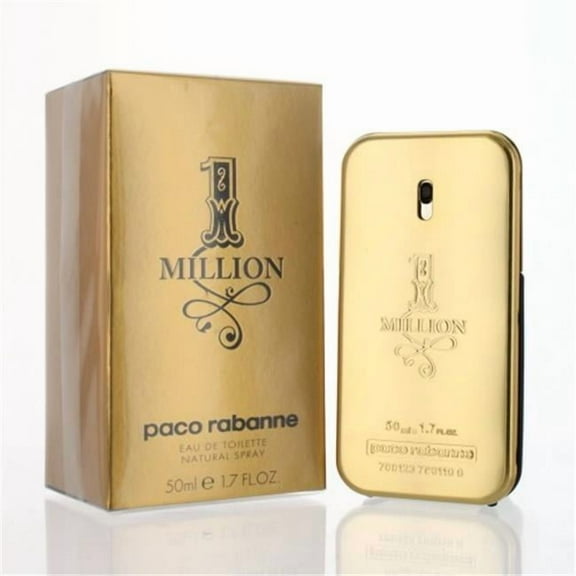 Paco Rabanne MPACOMILLION1.7EDTSP 1.7 oz Mens Paco 1 Million Eau De Toilette Spray