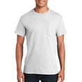 thumbnail image 2 of Big Size Colorado Flag Rectangle Graphic Men's Big Size Ultra Cotton Pocket Crew Neck T-Shirt - White XL, 2 of 2
