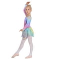 thumbnail image 4 of Arshiner Kids Girls Classic Long Sleeve Leotard Dance Ballet Dress, 4 of 5