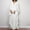White, variant on Dolkfu Maxi Womens Fall&Winter Dresses V-Neck Minimalist Long Sleeve Black Shift Dresses Knitted Fabric Vintage Finish Solid Dresses Black,Free Size