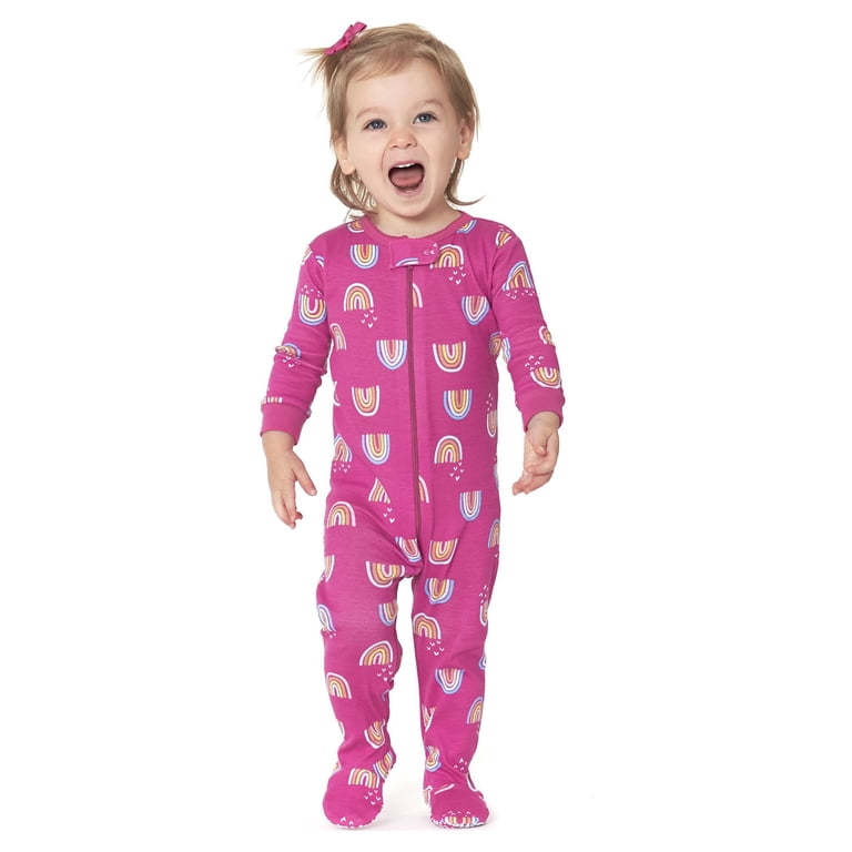 Gerber Baby Snug Fit Footed Pajamas 4-Pack photo 2