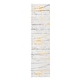thumbnail image 3 of Unique Loom Finsbury Collection Area Rug - Anne (2' x 8' Runner Yellow and Gray/Ivory), 3 of 7