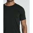 thumbnail image 4 of Real Essentials 5 Pack: Men’s Short Sleeve Dry Fit Active Crew Neck T Shirt - Athletic Running Gym Workout Tee Tops, 4 of 7