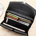 thumbnail image 3 of TAZAG RFID anti-theft brush women's wallet genuine leather cowhide multifunctional long style can hold mobile phone wallet banquet clutch bag, 3 of 6