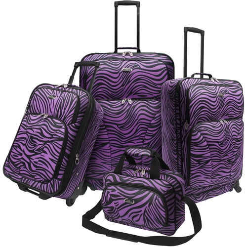 walmart 4 piece luggage set