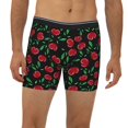 thumbnail image 6 of Sigee Cherry for Men's Boxer Briefs,Moisture Wicking and Breathable Medium, 6 of 9